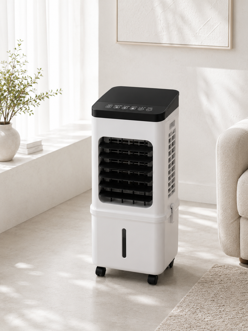 Frisoria Deluxe — Aire Acondicionado 4 en 1 con Mando a Distancia