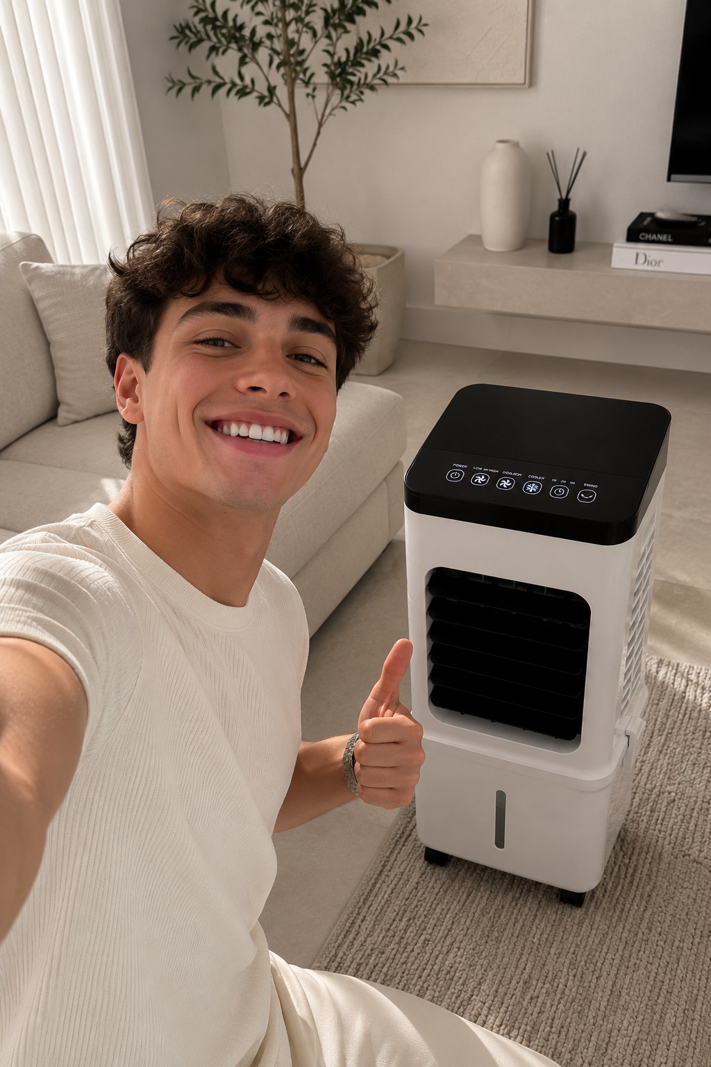 Saliénne Deluxe — Climatiseur 4-en-1 avec Télécommande