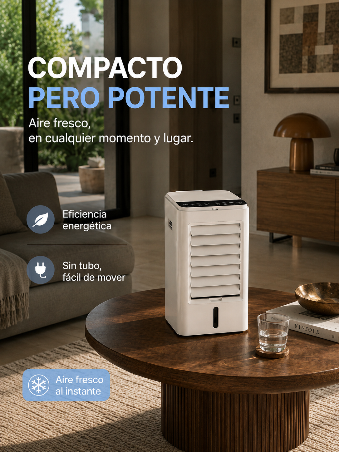 Frisoria Compact Pro — Mini Aire Acondicionado USB para Oficina