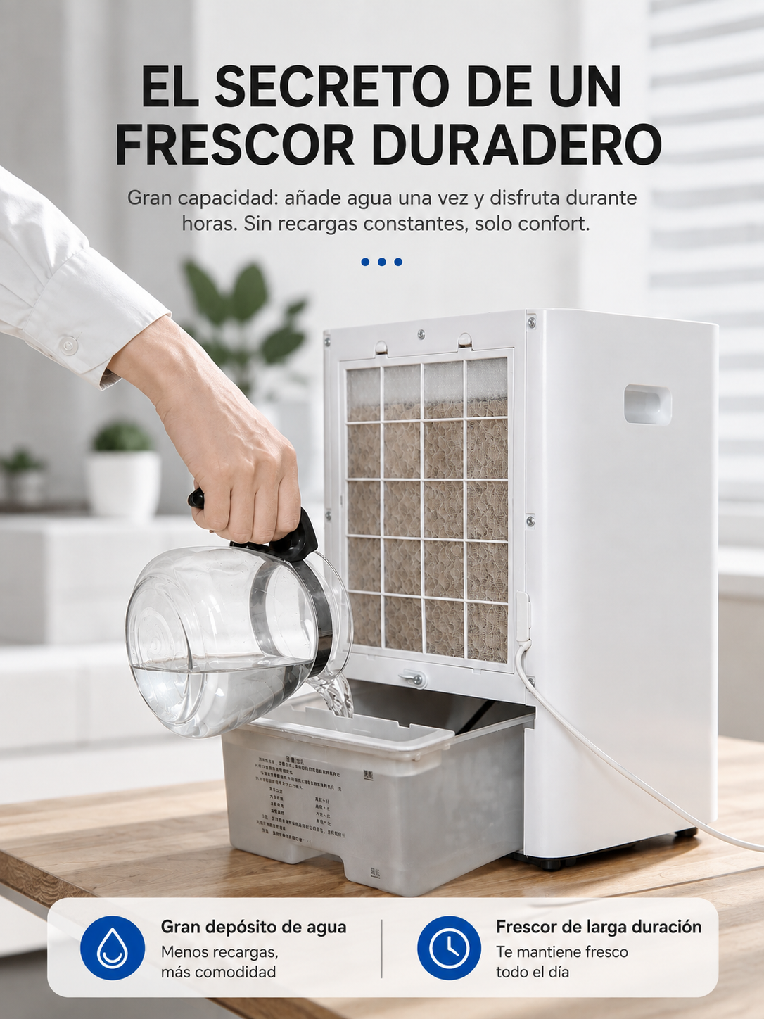 Frisoria Compact Pro — Mini Aire Acondicionado USB para Oficina